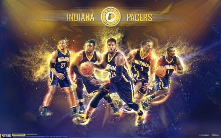 indiana, Pacers, Nba, Basketball,  9 HD Wallpaper Desktop Background