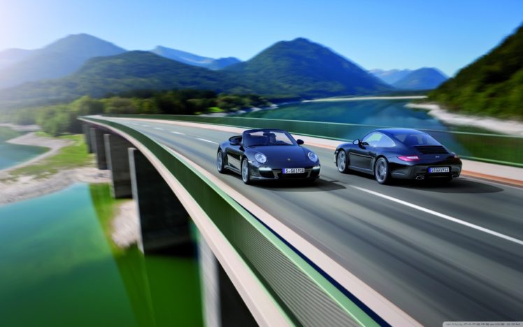 black, Cars, Porsche, 911 HD Wallpaper Desktop Background