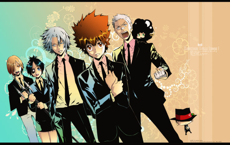katekyo, Hitman, Reborn, Gokudera, Hayato, Sawada, Tsunayoshi, Dokuro, Chrome HD Wallpaper Desktop Background