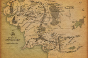 the, Lord, Of, The, Rings, Maps, Middle earth