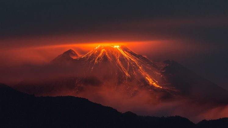 volcano, Lava HD Wallpaper Desktop Background