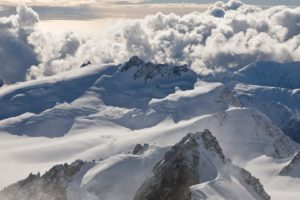 mountains, Clouds, Snow, New, Zealand, Vertex