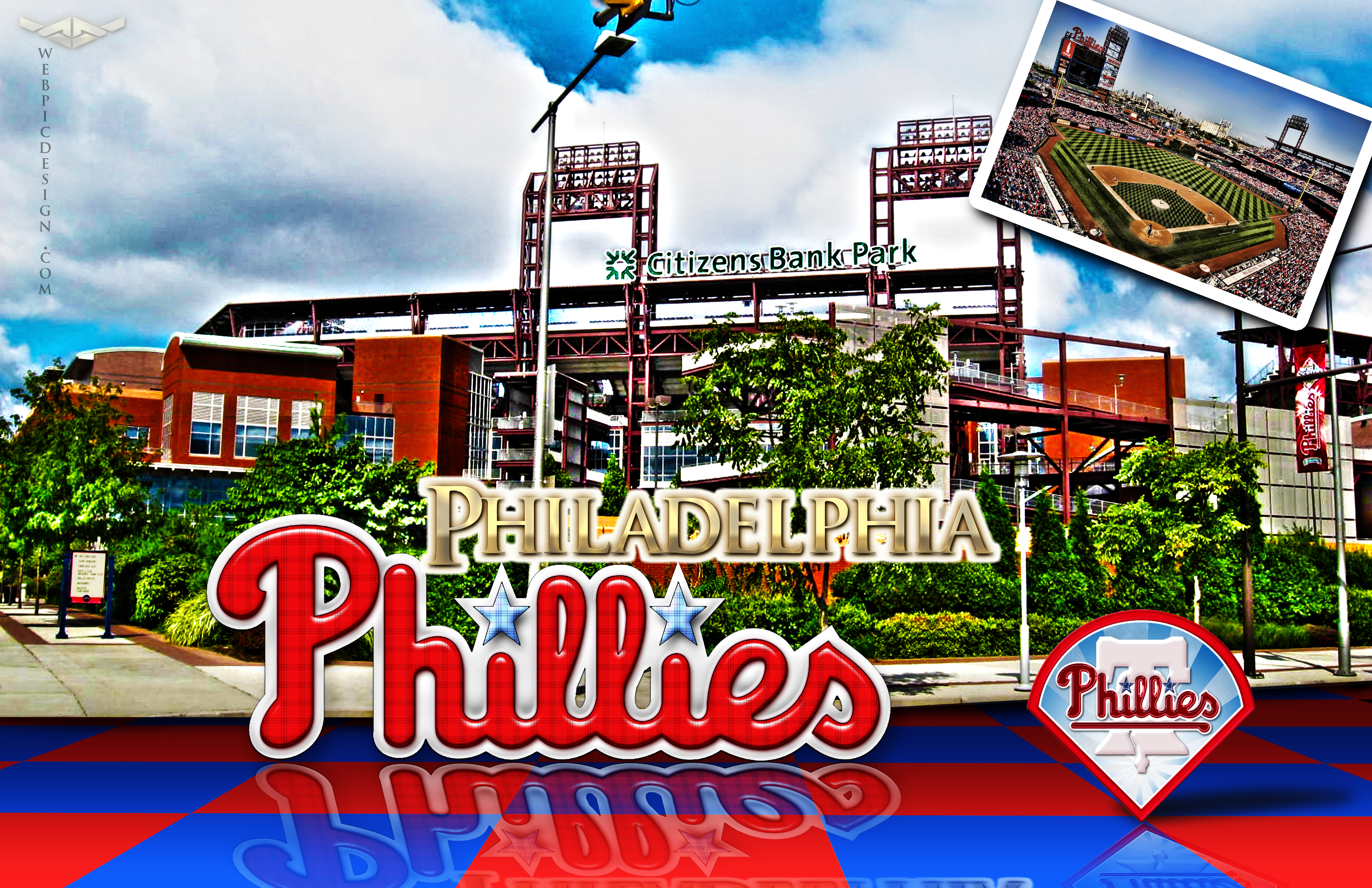 philadelphia, Phillies, Mlb, Baseball,  44 Wallpaper