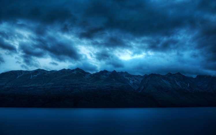 mountains, Nature, Sea, Landscape, Sky, Water HD Wallpaper Desktop Background