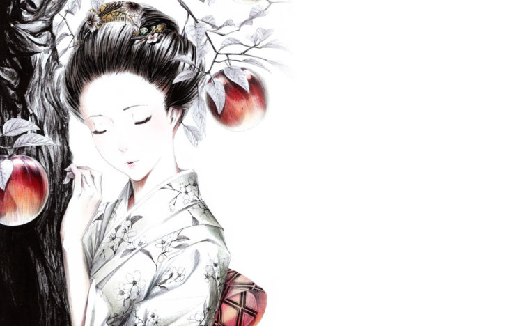 anime, Asian, Oriental, Artistic, Women, Females, Girls, Fantasy HD Wallpaper Desktop Background