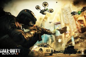 call, Of, Duty, Cod, Black, Ops, Soldier, Drone, Rifle