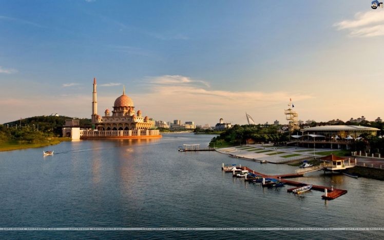 landscapes, Islam, Rivers, Mosques HD Wallpaper Desktop Background