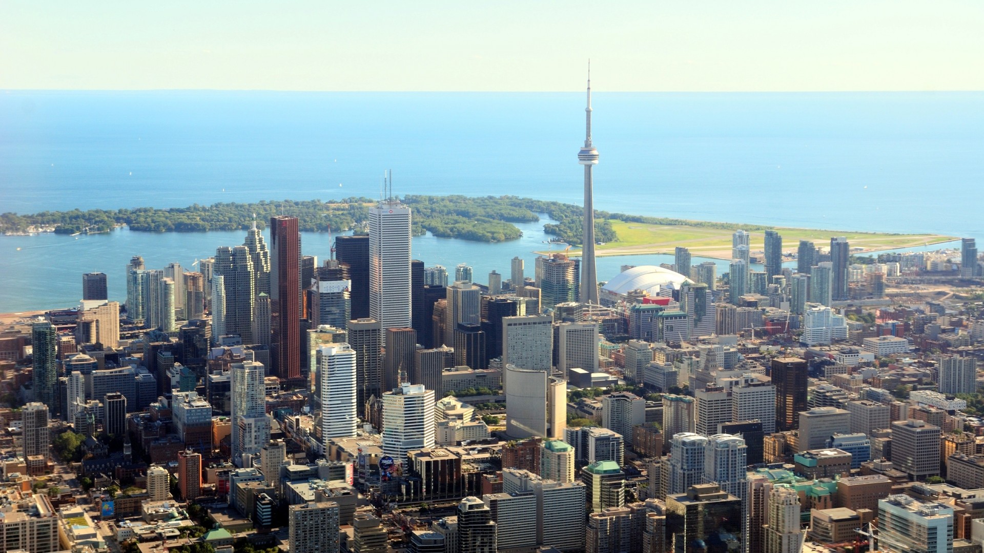 cityscapes, Towns, Skyscrapers, Toronto, City, Skyline, Cities Wallpaper