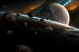 outer, Space, Planets, Asteroids