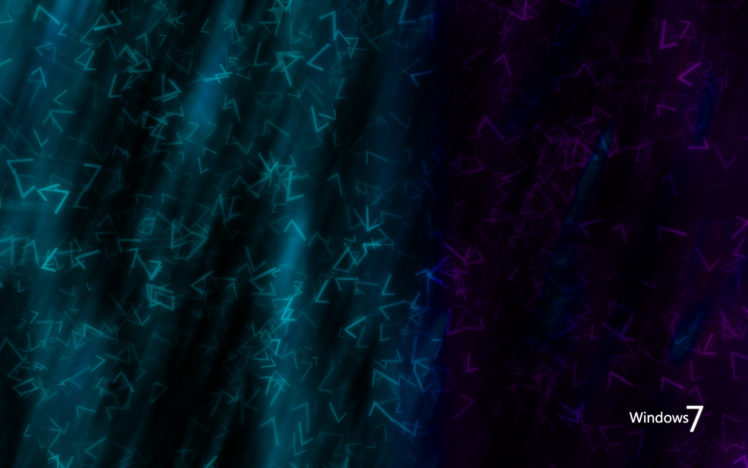 abstract, Blue, Windows, 7, Patterns HD Wallpaper Desktop Background
