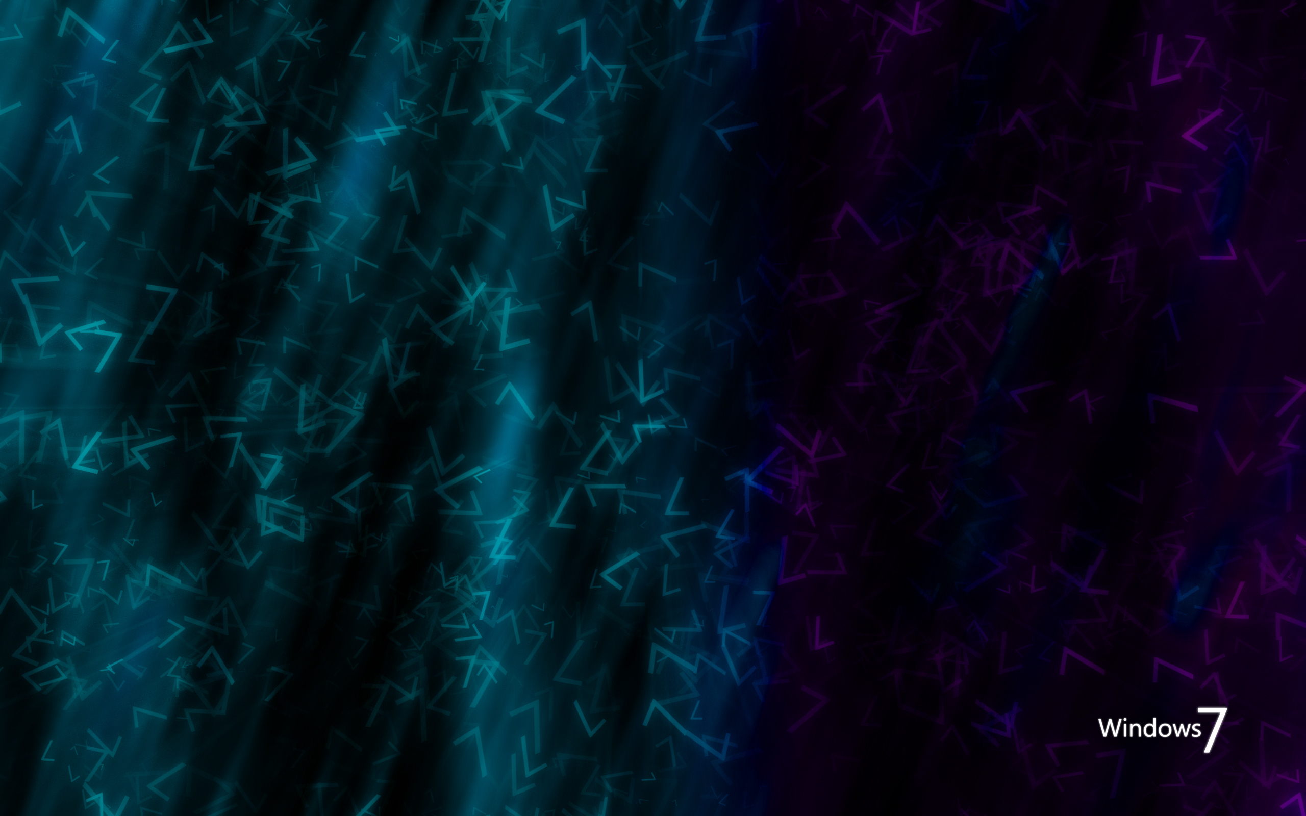 abstract, Blue, Windows, 7, Patterns Wallpaper