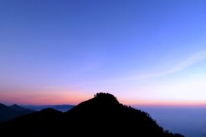 mountains, Landscapes, Nature, Skylines, Taiwan, Evening, Skies, Skyline