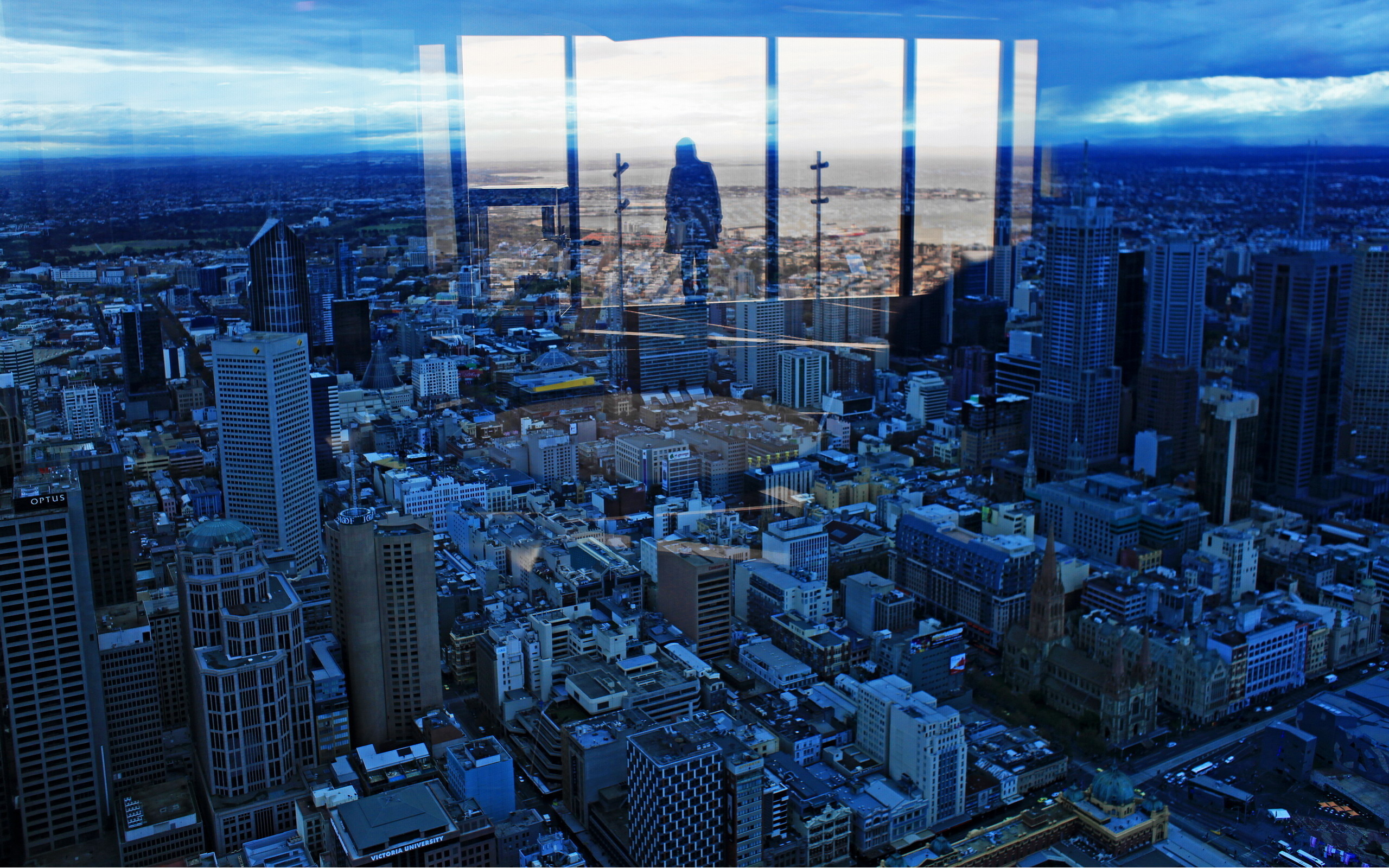 urban, Reflections Wallpaper