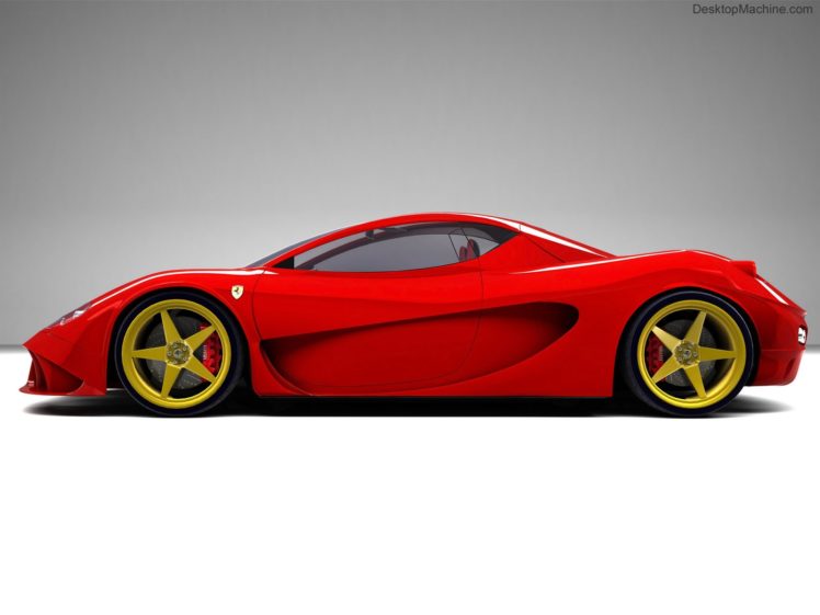 cars, Ferrari, Side, View, Ferrari, Aurea, Dgf, Design HD Wallpaper Desktop Background