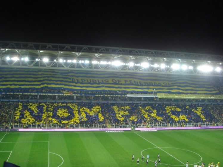 sports, Soccer, Stadium, Fenerbahce, Football, Fans HD Wallpaper Desktop Background