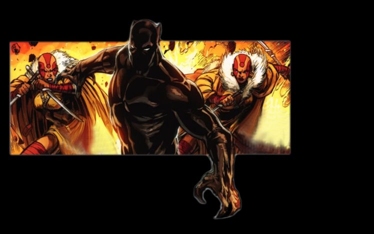 black, Panther, Comics, Marvel, Comics HD Wallpaper Desktop Background
