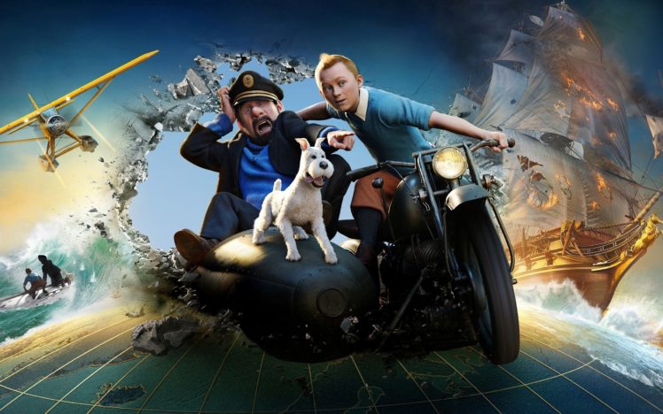 snow, Movies, Unicorns, Tintin, The, Adventures, Of, Tintin, Captain, Haddock HD Wallpaper Desktop Background