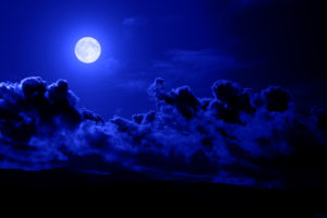 clouds, Moon, Skyscapes