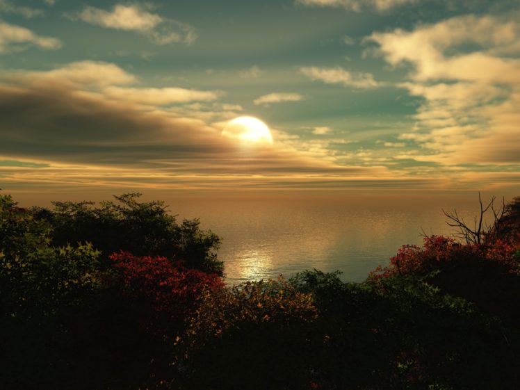 sunset, Nature, Sundown HD Wallpaper Desktop Background
