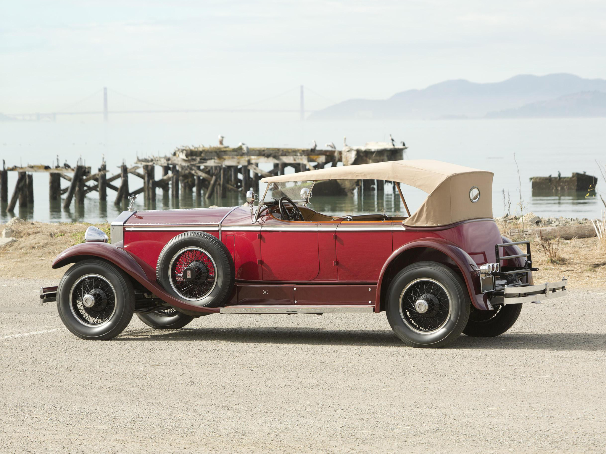 1929, Rolls, Royce, Phantom, I, Ascot, Tourer, Brewster,  s178fr , Te Wallpaper