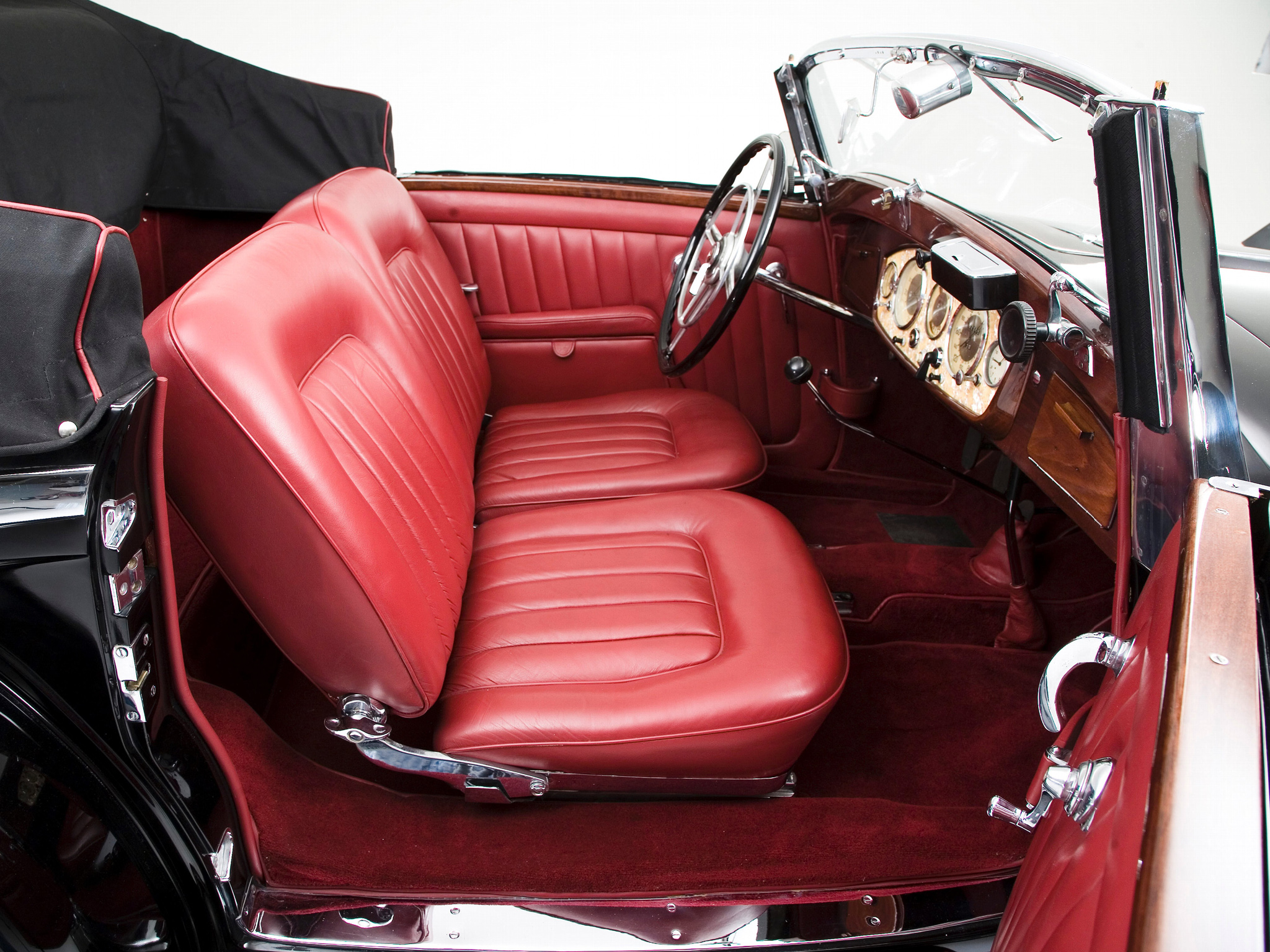 1935, Mercedes, Benz, 500k, Cabriolet, A, Luxury, Retro, Interior Wallpaper