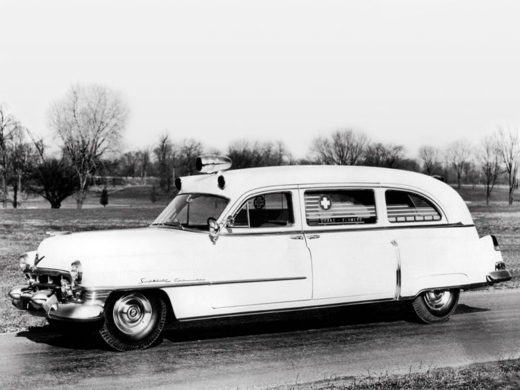 1952, Superior, Cadillac, Limousine, Ambulance,  52 75 86 , Emergency, Retro, Stationwagon HD Wallpaper Desktop Background