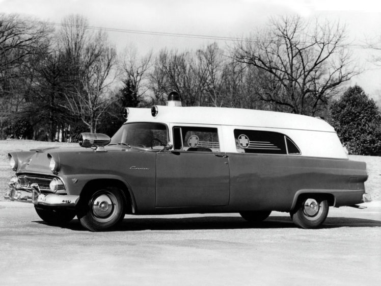 1955, Memphian, Ford, Junior, Ambulance, Stationwagon, Retro, Emergency HD Wallpaper Desktop Background