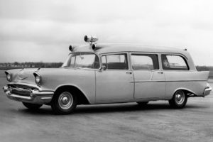 1957, Memphian, Chevrolet, Ambulance, Stationwagon, Retro, Emergency