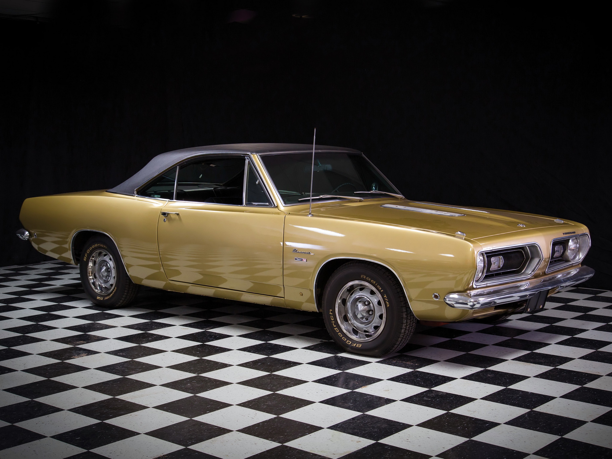 1968, Plymouth, Barracuda, Hardtop,  bh23 , Muscle, Classic Wallpaper