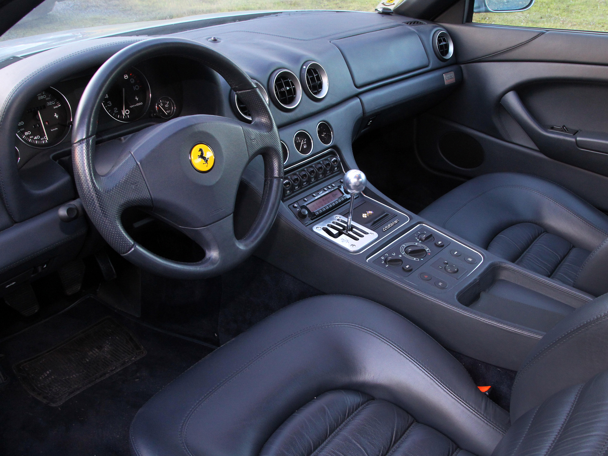 1998 03, Ferrari, 456, M, G t, Supercar, 1998, 2003, Interior Wallpaper