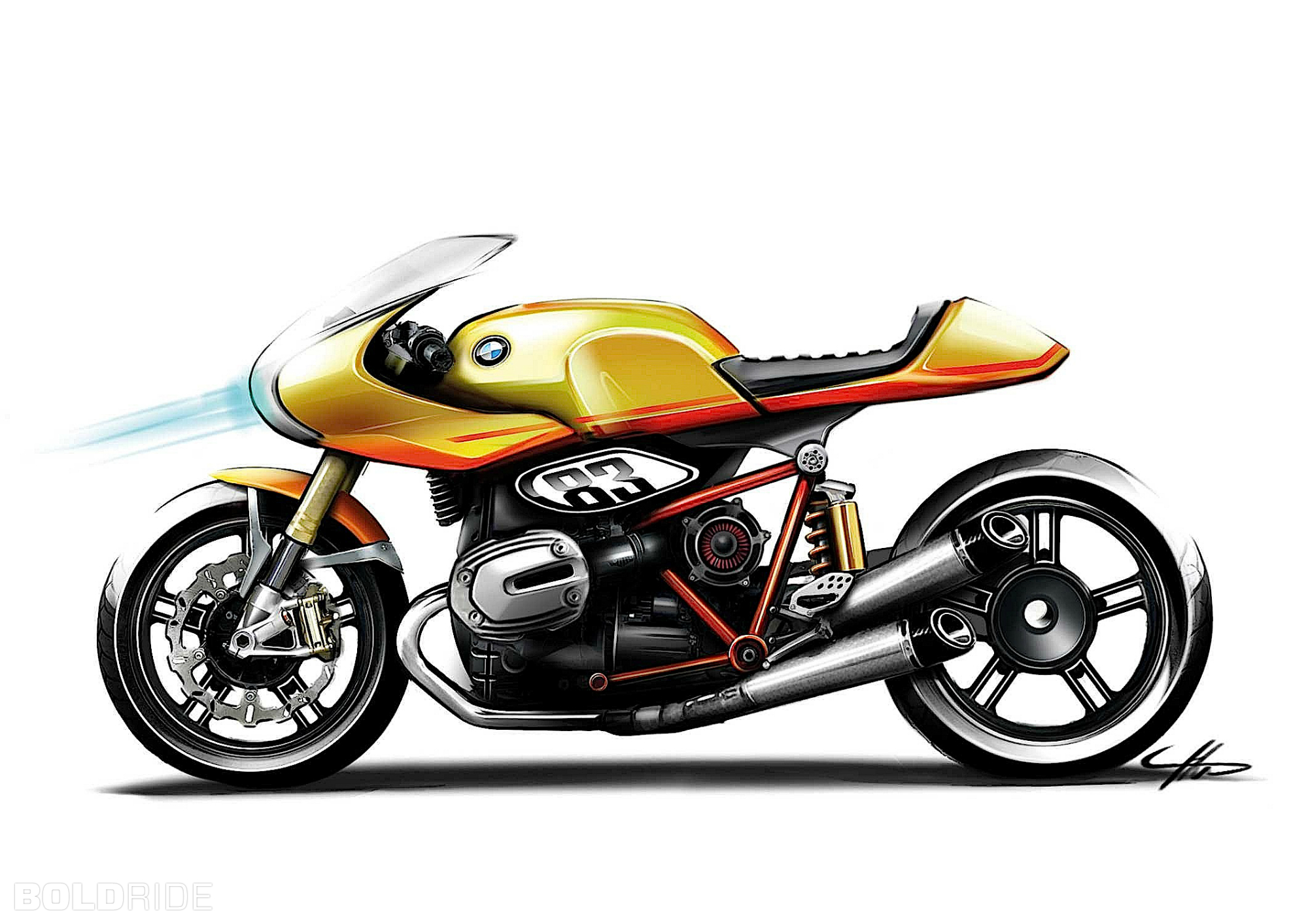 2013, Bmw, Concept, Ninety, Motorbike, Bike,  15 Wallpaper