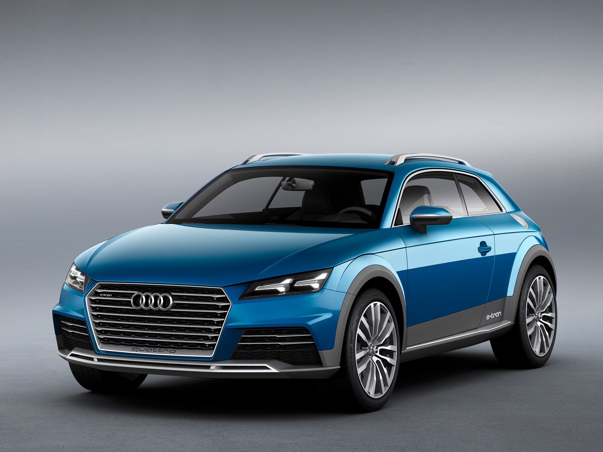 2014, Audi, Allroad, Shooting, Brake, Concept Wallpaper