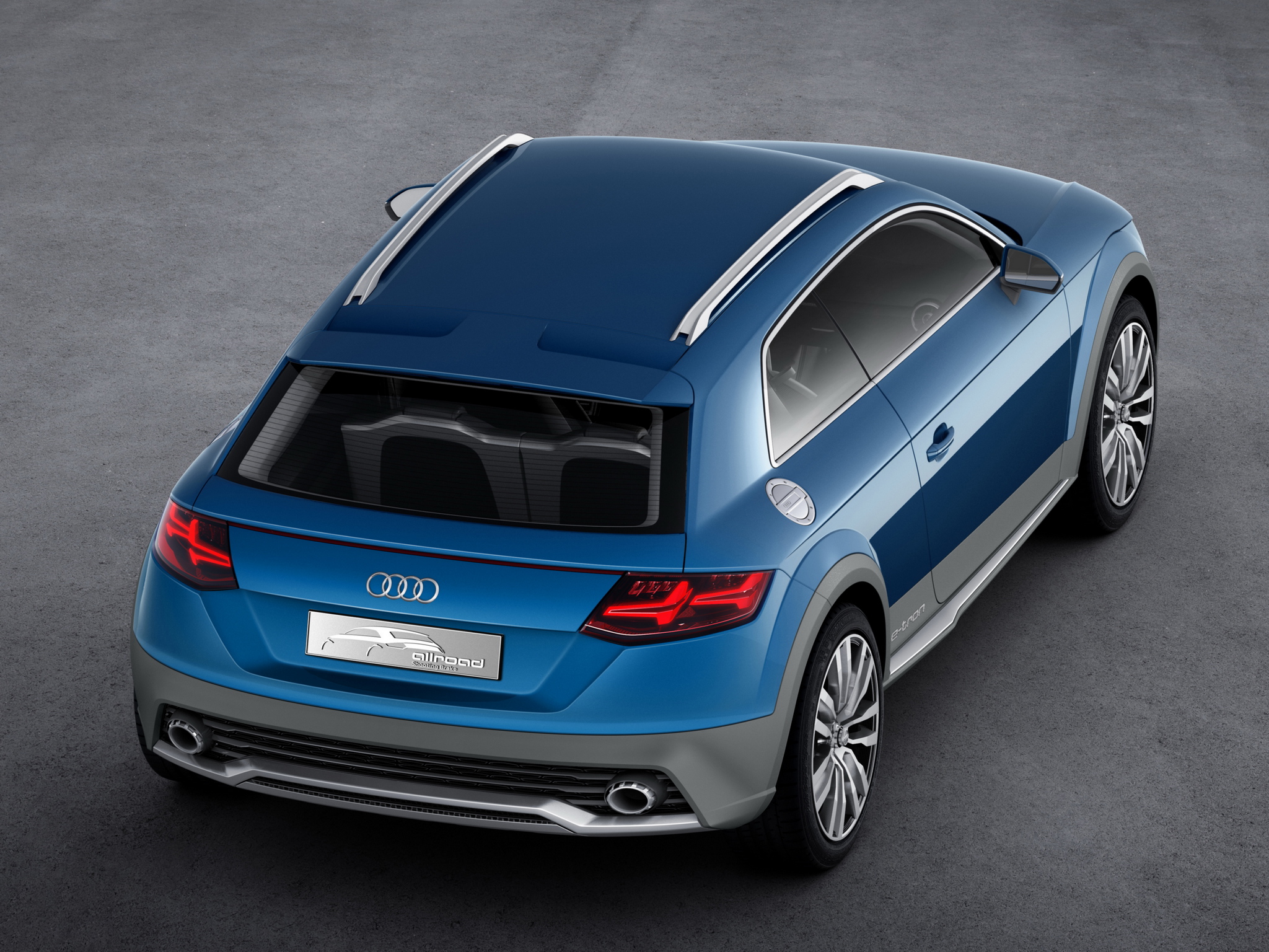 2014, Audi, Allroad, Shooting, Brake, Concept Wallpaper