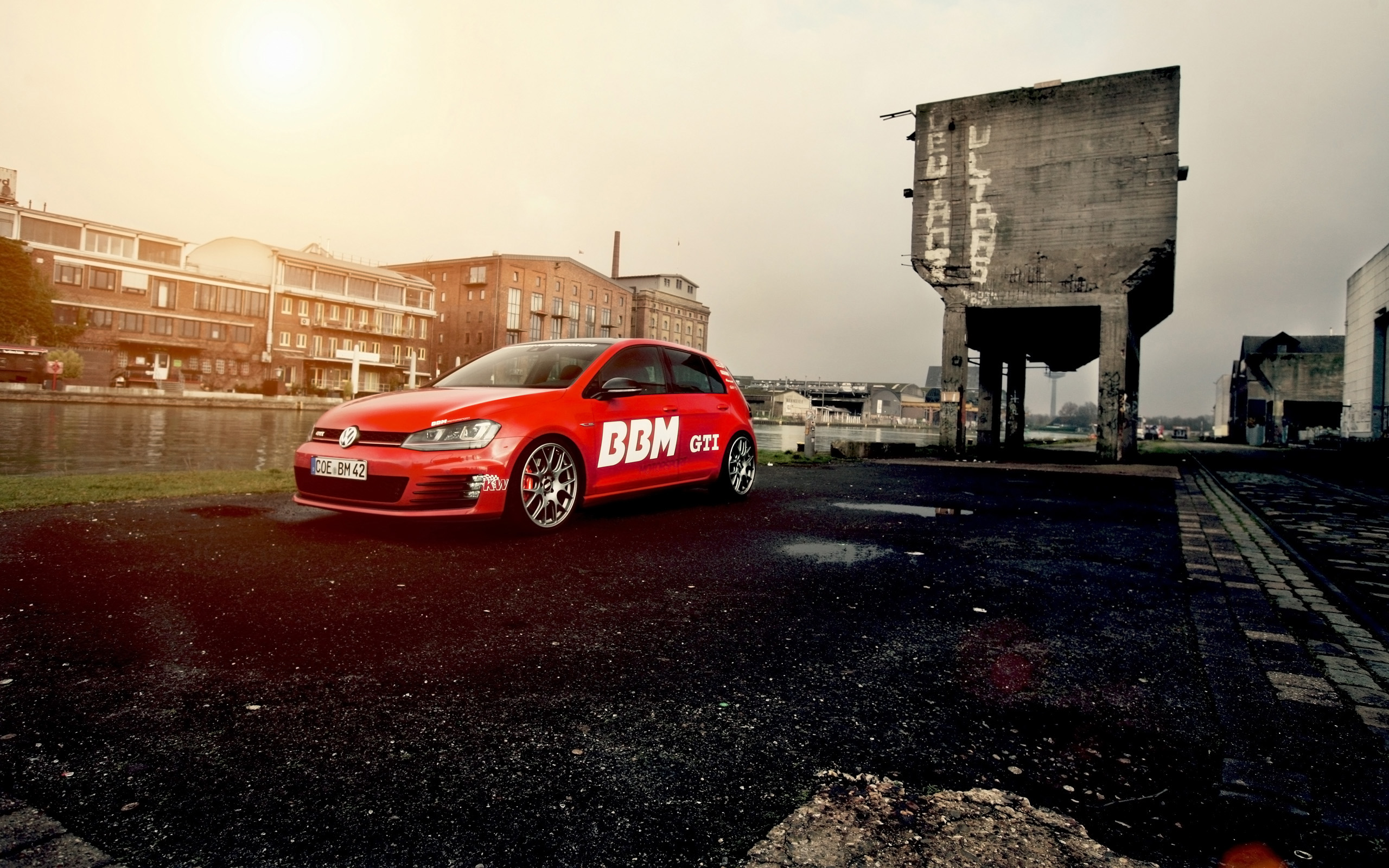 2014, Bbm motorsport, Volkswagen, Golf, Vii, Gti, Tuning Wallpaper