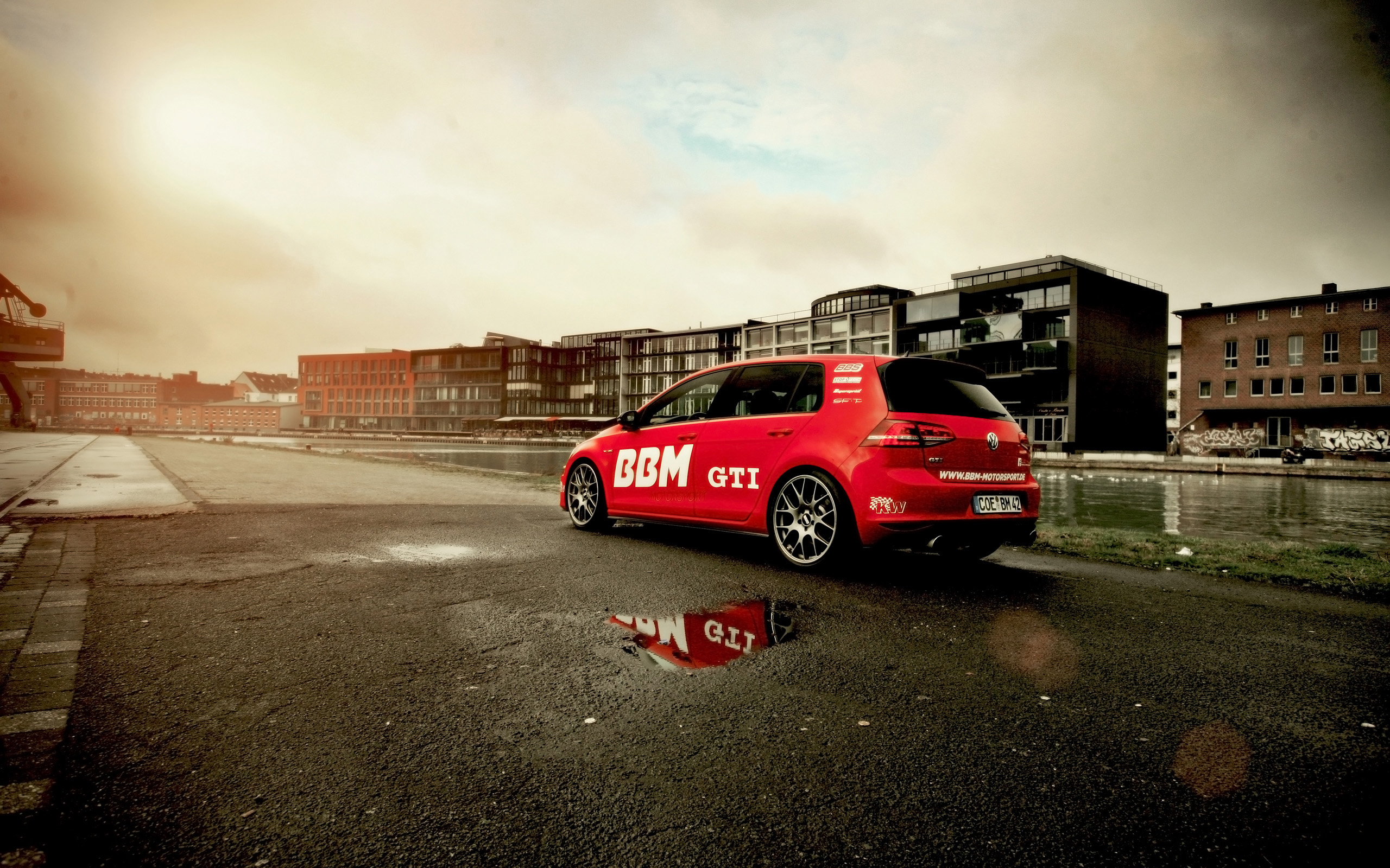 2014, Bbm motorsport, Volkswagen, Golf, Vii, Gti, Tuning Wallpaper