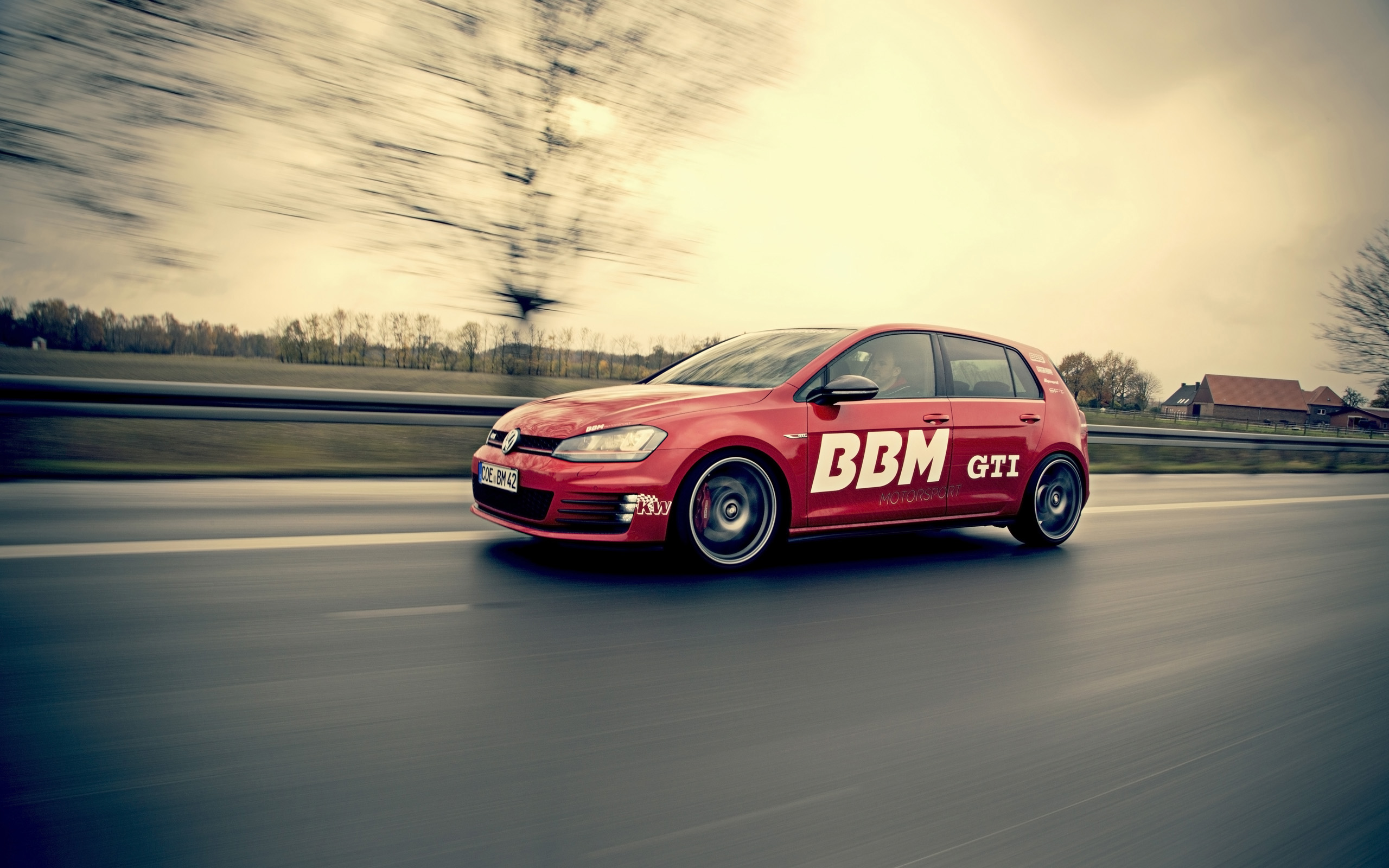 2014, Bbm motorsport, Volkswagen, Golf, Vii, Gti, Tuning Wallpaper