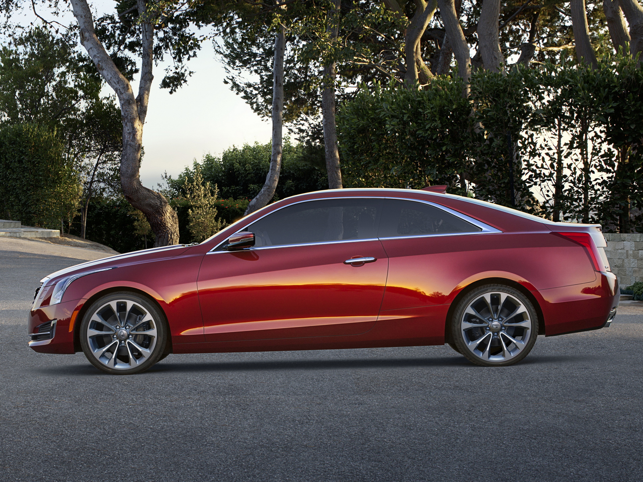 2014, Cadillac, Ats, Coupe, Luxury Wallpaper