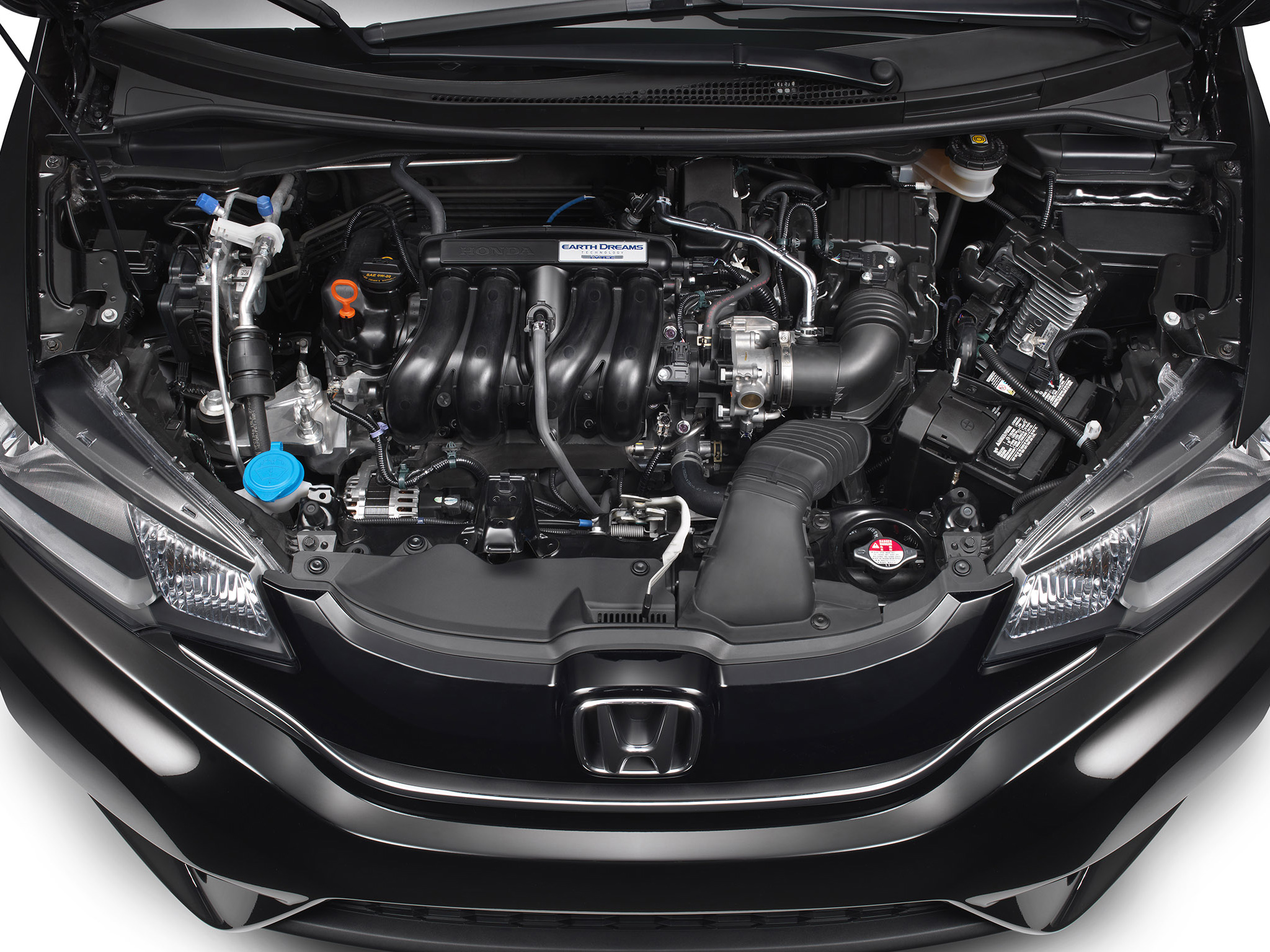 2014, Honda, Fit, Us spec, Engine Wallpaper