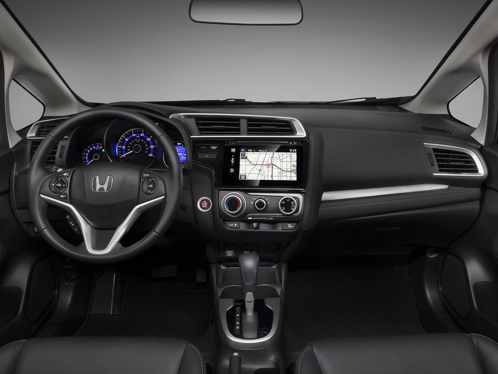 2014, Honda, Fit, Us spec, Interior Wallpaper