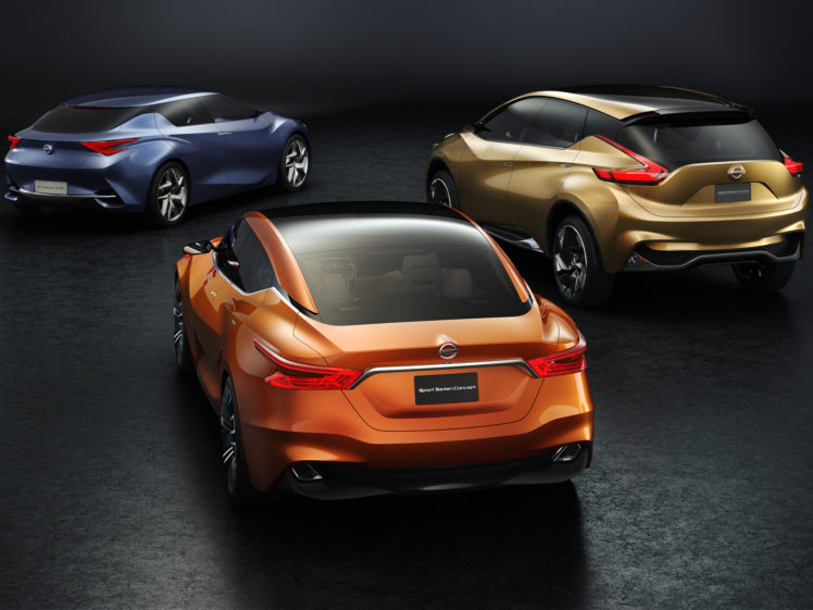 2014, Nissan, Sport, Sedan, Concept HD Wallpaper Desktop Background