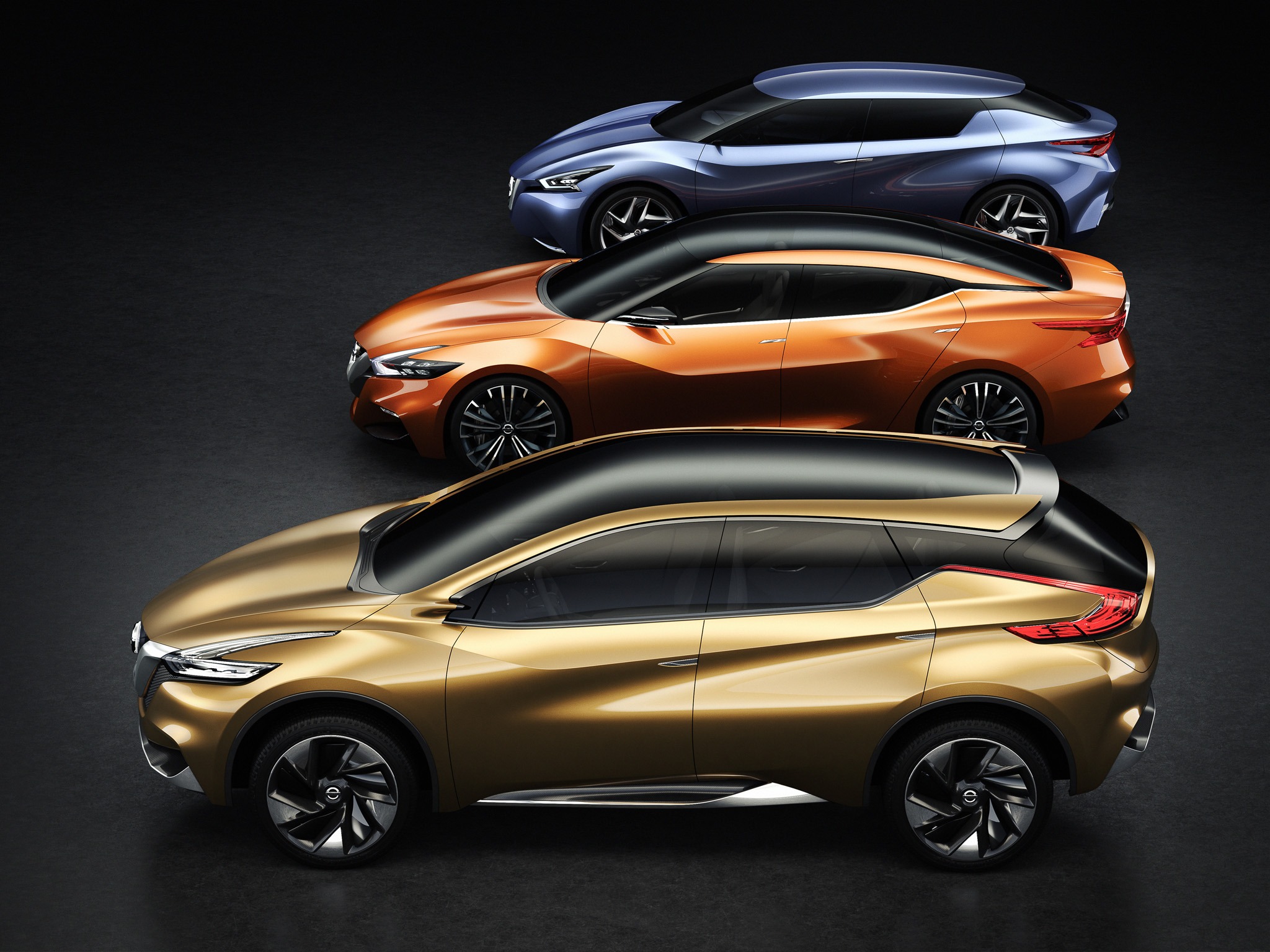 2014, Nissan, Sport, Sedan, Concept Wallpaper