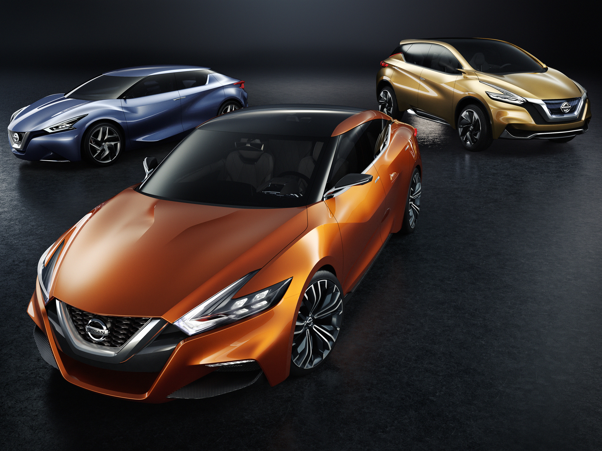 2014, Nissan, Sport, Sedan, Concept Wallpaper