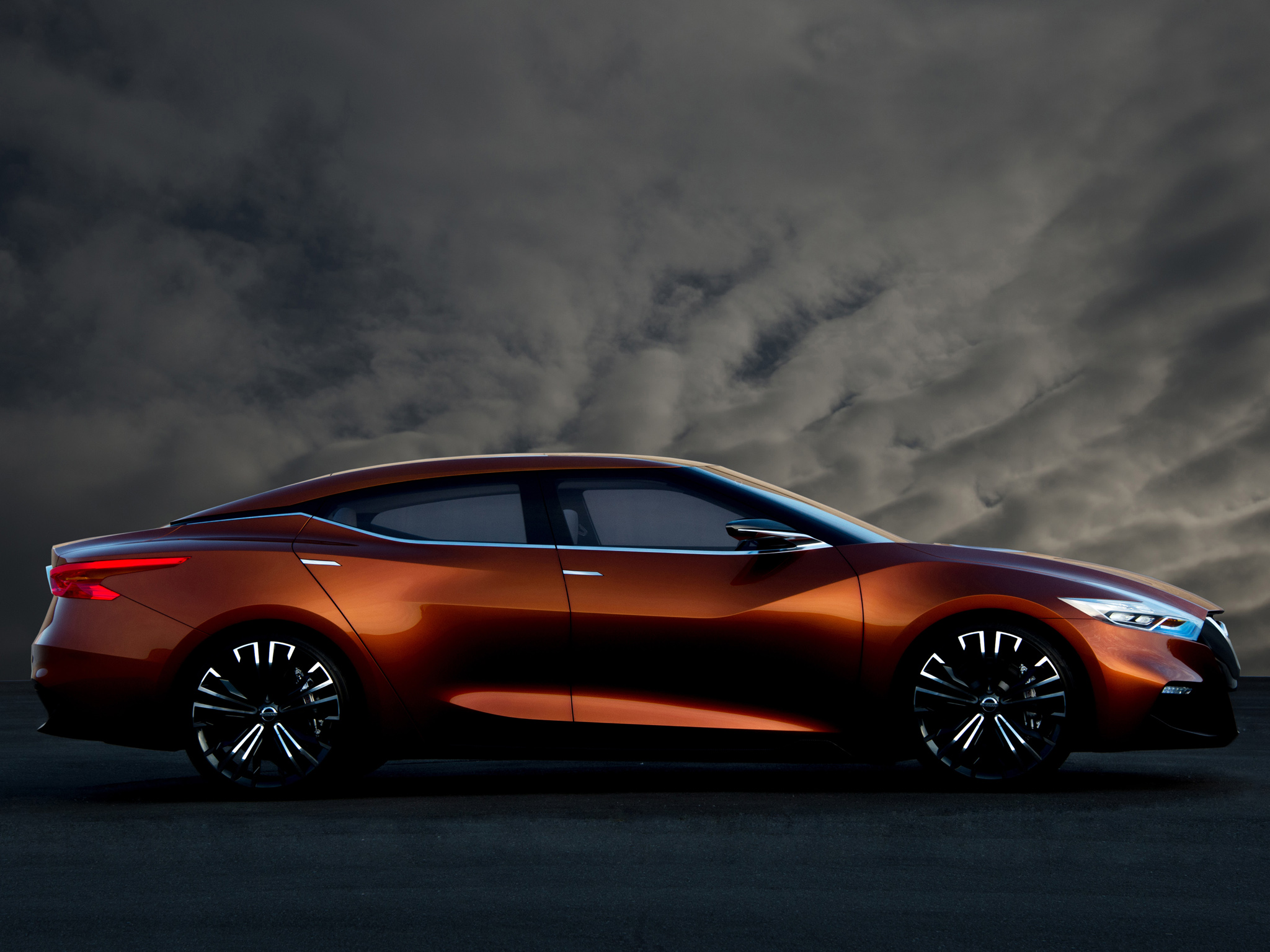 2014, Nissan, Sport, Sedan, Concept Wallpaper