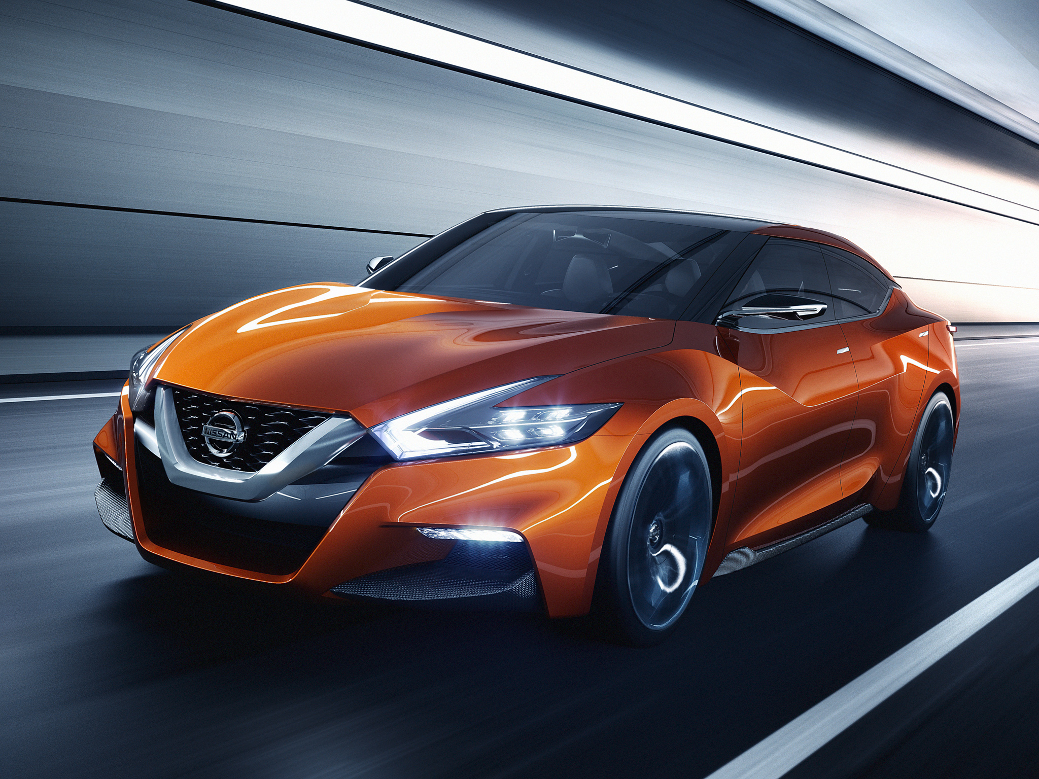 2014, Nissan, Sport, Sedan, Concept Wallpaper