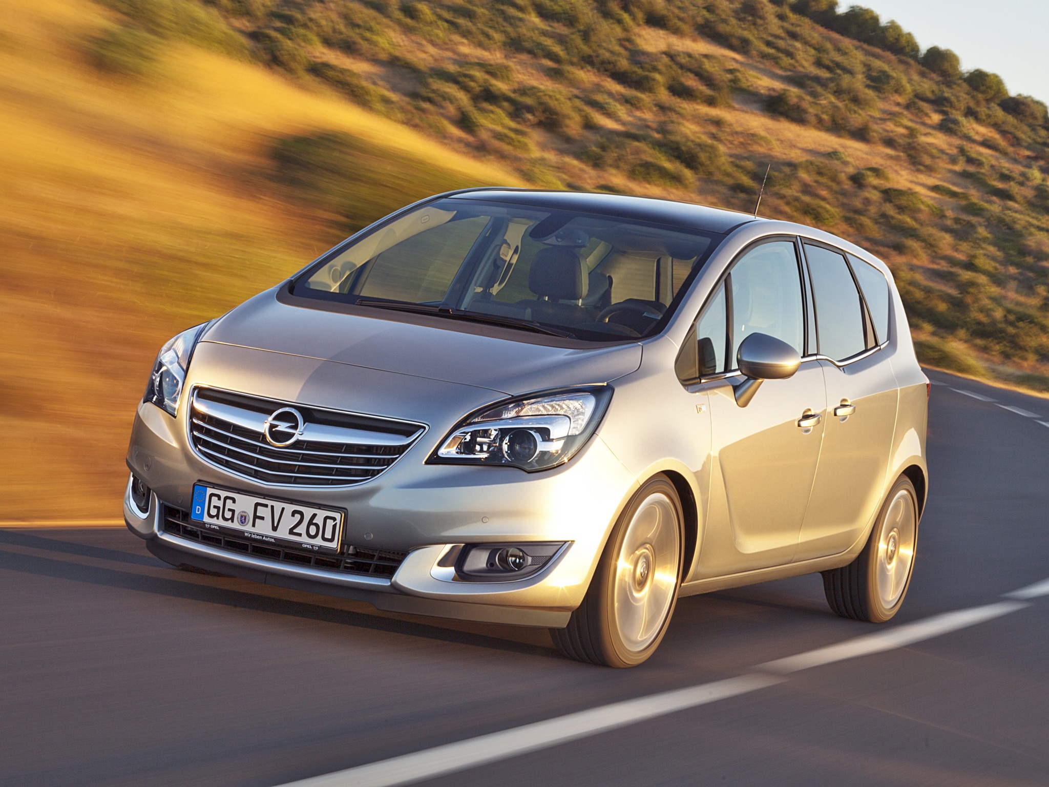 2014, Opel, Meriva,  b , Suv, Van Wallpaper