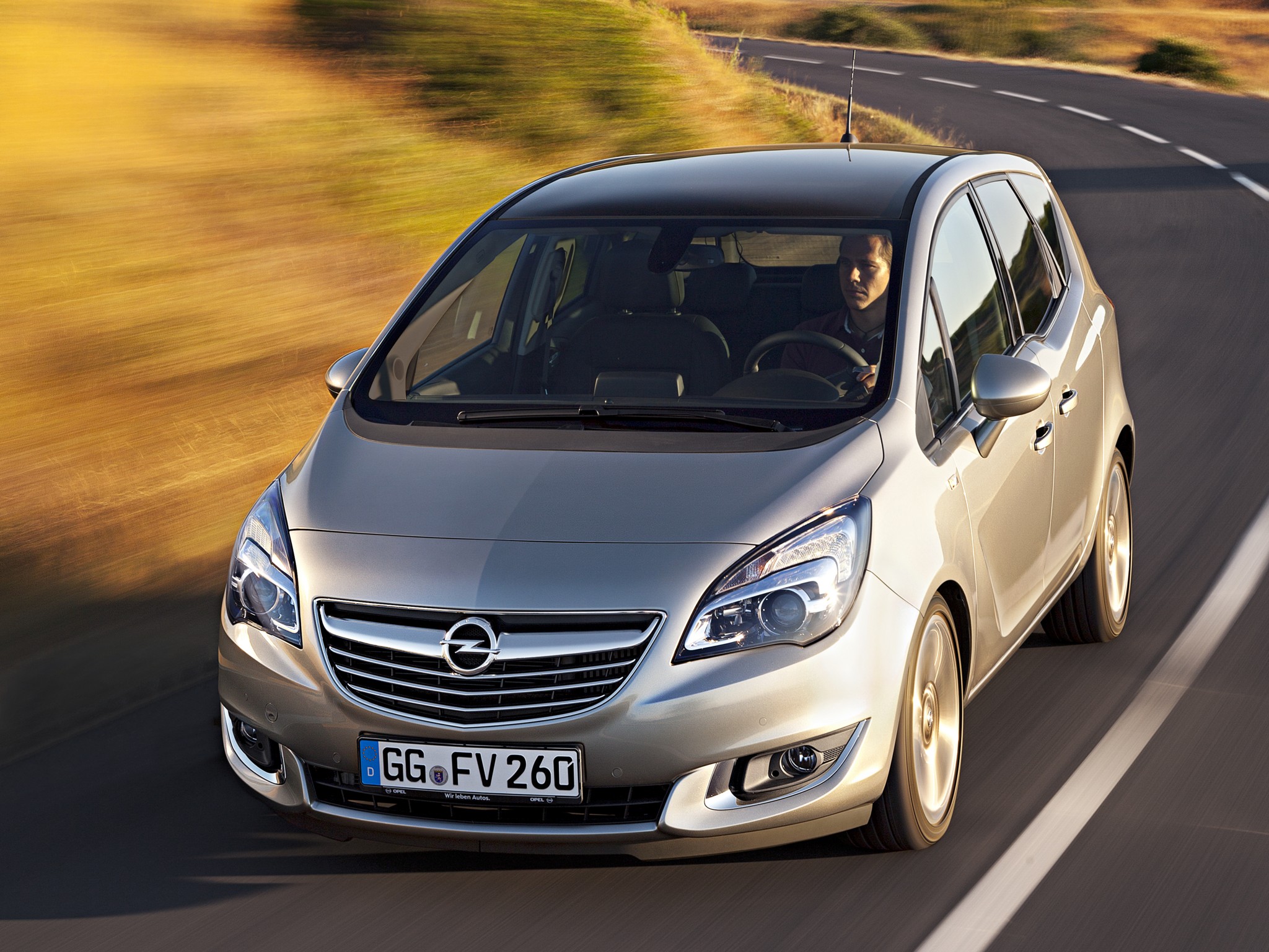 2014, Opel, Meriva,  b , Suv, Van Wallpaper