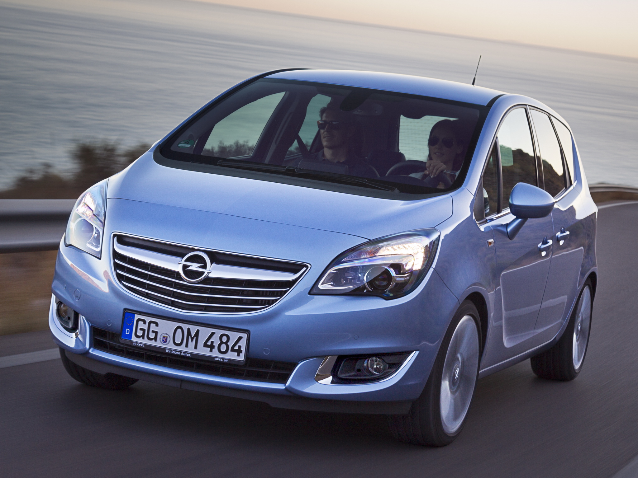 2014, Opel, Meriva, b , Suv, Van Wallpapers HD / Desktop and Mobile Backgro...