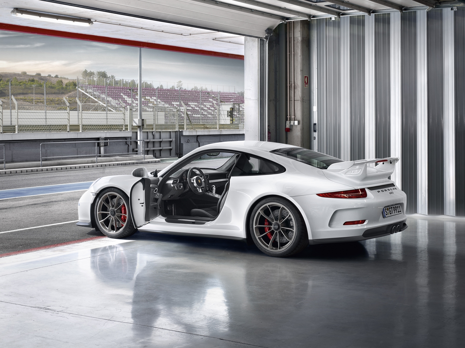 2014, Porsche, 911, Gt3, 991, Supercar, Interior Wallpaper