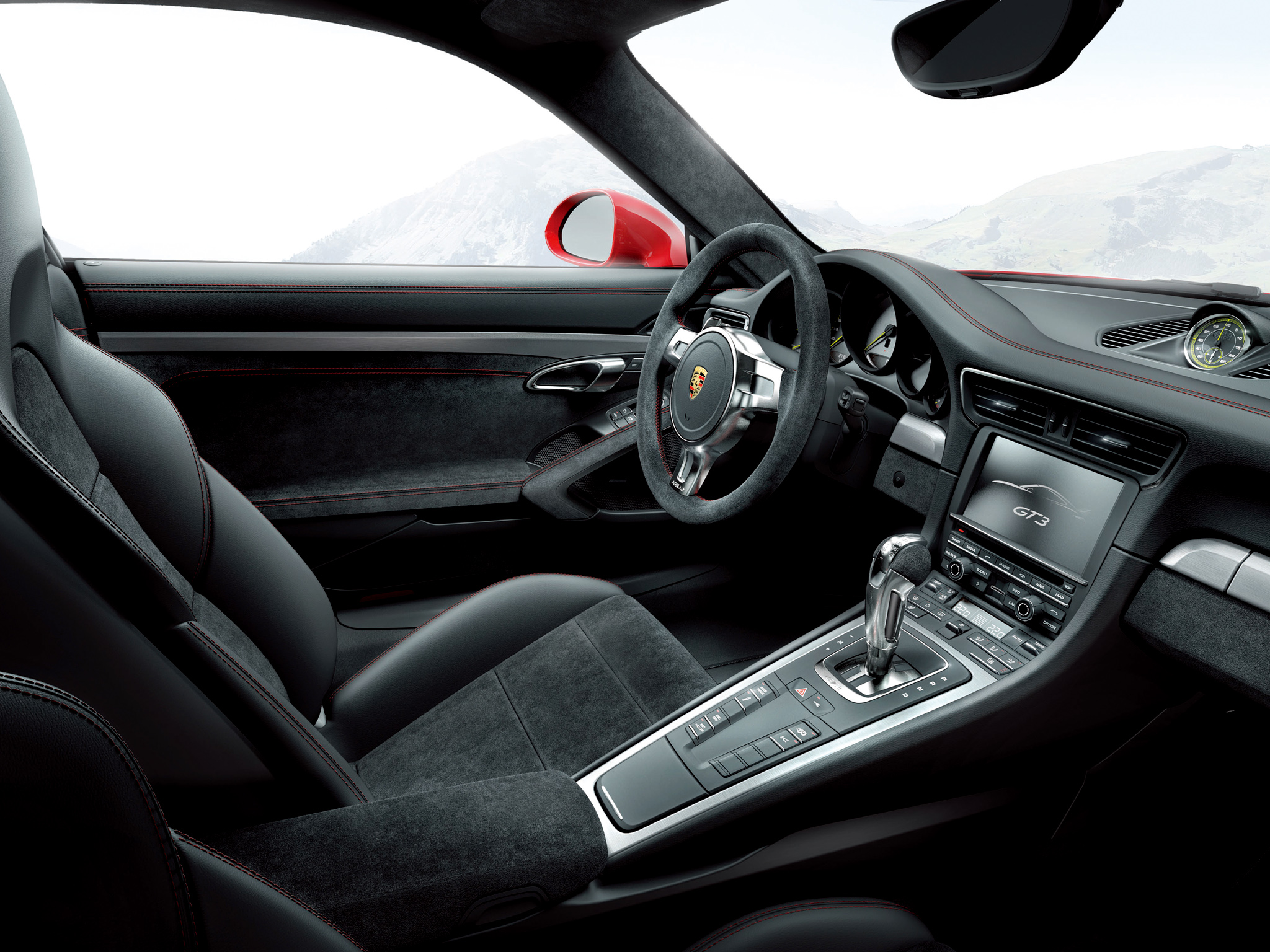 2014, Porsche, 911, Gt3, 991, Supercar, Interior Wallpaper