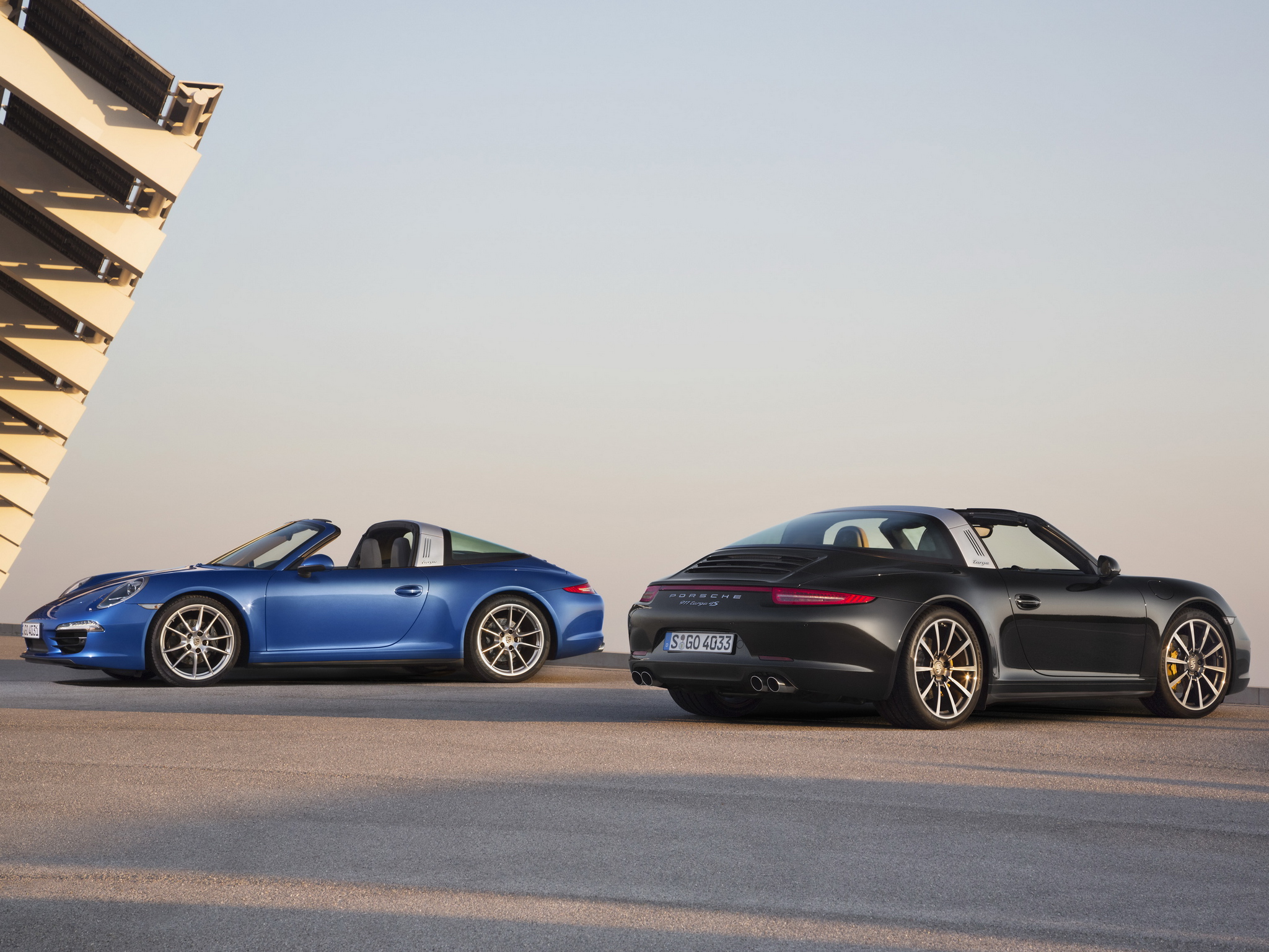 2014, Porsche, 911, Targa Wallpaper
